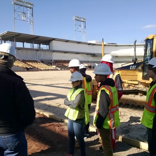 JCJ ACE Mentors guide students beyond the construction of Dunkin' Donuts Park